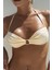 Ayunah Bağlamalı Halka Detay Sarı Bikini Üstü 4