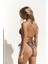 Cahya Bağlamalı Kahve Üçgen Bikini Üstü 4