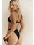 Bagus Kalın Bantlı Brezilyan Siyah Bikini Altı 4
