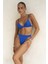 Bagus Askılı Üçgen Mavi Bikini Üstü 2