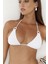 Samudra Halka Detaylı Beyaz Bikini Üstü 3