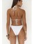 Samudra Halka Detaylı Beyaz Bikini Üstü 4