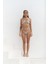Zahira Yan Büzgü Detaylı Brezilyan Lila Bikini Altı 5