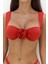 Larasis Çiçek Detaylı Gloplu Kırmızı Bikini Üstü 4