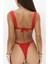 Larasis Çiçek Detaylı Gloplu Kırmızı Bikini Üstü 5