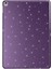 iPad Uyumlu Pro 10.5 (7 Nesil) Simli Parlak Görünümlü Zore Tablet Koton Kılıf-Derin Mor 1
