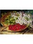 Baskılı Goblen Böğürtlen ve Papatya 3000 30*40 cm 1