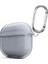 Airpods Uyumlu 4 Zore Airbag 42 Askı Aparatlı Kulaklık Kılıfı-Gri 1