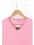 Pembe V Yaka Kısa Kol T-Shirt 2