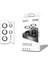 Galaxy Uyumlu S25 Ultra Zore Cl-12 Premium Safir Parmak Izi Bırakmayan Anti-Reflective Kamera Lens Koruyucu-Gri 1