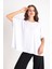 “pure Ease – Beyaz Oversize Rahat Kesim Tişört” 4