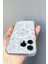 Apple Iphone 14 Pro Max Uyumlu Mor Çiçek Desenli Magsafe Şeffaf Kılıf Darbeye Dayanıklı Kapak 2