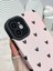 iPhone 11 Uyumlu Kılıf Siyah Kalp Desenli Kamera Korumalı Estetik Zarif Yumuşak Silikon Kapak 3