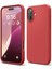 iPhone 16 Plus Kılıf Nano Içi Kadife Silikon - Kırmızı 1