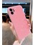 Apple iPhone 11 Uyumlu Kılıf Simli Ince Darbeye Dayanıklı Silikon Parlak Kılıf Yumuşak Kapak Pembe 1
