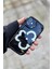 Iphone 12 Uyumlu Kılıf New Flower Desenli Darbelere Karşı Dayanıklı Yumuşak Silikon Kapak Siyah 1