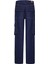 LAURA Cargo Fit Rinse Koyu İndigo Utility Kadın Jean Pantolon 5