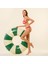 Prınkıpo Yandan Bağcıklı Polyamıde Bikini Altı 23X21 cm Kırmızı - Pembe 3