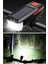 Solar Enerjili USB Ile Şarj Edilebilir Ledli Bisiklet Feneri Kornalı ve Su Geçirmez Far 8