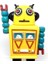 Decotown Nostaljik Sevimli Uzaylı Robot Şeklinde Figür Biblo 1