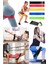5 Li Set Aerobik Bandı Fitness Egzersiz Plates Direnç Lastiği Crossfit Kas Germe ve Jimnastik Seti (336336) 1