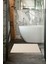 Sakura SK003A Doğal Pamuk 2'li Banyo Paspas Seti 60X90 60X50CM Kaymaz Taban Makinada Yıkanabilir 5