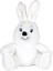 5025 Mavi Gözlü Beyaz Tavşan -My Friend Toys 1