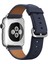 Apple Watch 10 46MM / Ultra 2 / Ultra 49MM Inek Deri Saat Kayışı (Yurt Dışından) 1