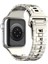 Apple Watch Series 10 46MM / Ultra 2 / Ultra 49MM Galvanik Silikon Saat Kayışı (Yurt Dışından) 1