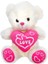 Kalpli Peluş Ayı 30 cm. 1