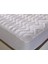 Sıvı Geçirmez Kapitoneli Fitted Çift Kişilik Yatak Pedi 180X200 1