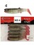 3569 Style Soft 10CM 10GR Levrek Turna Silikonu 5'li Paket Silikon Yem 2