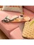 Lakrı Mango Ağacı Sunum Tahtası 45X18X2 cm Pembe 6