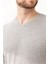 Gaura V Yaka Uzun Kollu T-Shirt - Pamuklu, Nefes Alabilir, Rahat Kesim, Günlük ve Iş Kullanımı Için 3