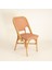 Java Rattan - Synthetıc Sandalye 58X48X90 cm Turuncu 1