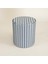 Java Rattan - Synthetıc Puf 40X40X45 cm Mavi 1