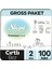 Bio Natural Bebek Bezi gross Paket 2 Beden 3-6 kg 100 Adet 1