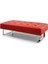 Metal Ayaklı Bench - Suni Deri Döşeme 45*120 cm Yükseklik 40 cm 2