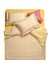 Lahor 200 Tc Kıng Sıze Pamuk Percale Nevresim Takımı 240X220 cm Sarı 2