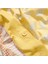 Lahor 200 Tc Kıng Sıze Pamuk Percale Nevresim Takımı 240X220 cm Sarı 5