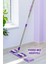 Elite Gül Mop (Yedek Bez Hediyeli) Mandallı Yüzey Temizlik Seti Mikrofiber Paspas Yer Duvar Cam Klipsli 1 Adet 1