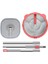 Elite Gri 4 Adet Mikrofiber Mop Temiz & Kirli Suyu Ayırma Özelliği Otomatik Temizlik Seti Paspas 1 Adet 3