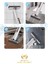 Elite Taşınabilir Mini Mop Kendinden Sıkmalı Mini Temizlik Paspası / Mutfak-Araba-Banyo-Camlarda Kullanım 1 Adet 2