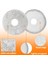 Elite Dream E Bot L10S PRO,L10 ULTRA,L10S Plus Uyumlu Mikrofiber Mop Paspas-4 Adet 1 Adet 3