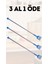Elite Sırt Kaşıma Çubuğu Sırt Kaşıyıcı Metal Saplı Kaşıma Aleti Rengarenk 40 cm 3 Al 1 Öde 1 Adet 1