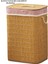 Elite Rattan Katlanabilir Dikdörtgen Çamaşır Sepeti 1 Adet 1