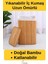 Elite Kapaklı El Yapımı Dekoratif Modern Doğal Ahşap Bambu Banyo Kirli Çamaşır Sepeti 40 x 30 x 60 cm 1 Adet 1