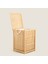 Elite Bambu Çamaşır Sepeti 58X40 cm Natural 1 Adet 3