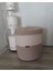 Elite Çok Amaçlı x Large Kapaklı Dekoratif Organizer Jüt Ip Vizon Hasır Sepet 35X40 1 Adet 3