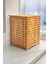 Elite Bambu Kirli Çamaşır Sepeti Oyuncak Sepeti Naturel Banyo Kirli Çamaşır Sepeti 58X40CM 1 Adet 3